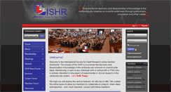 Desktop Screenshot of ishrworld.org